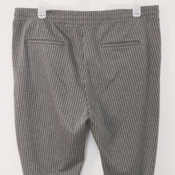 Loft Striped Tapered Pull On Pants NWT Size XL - Picture 11 of 11